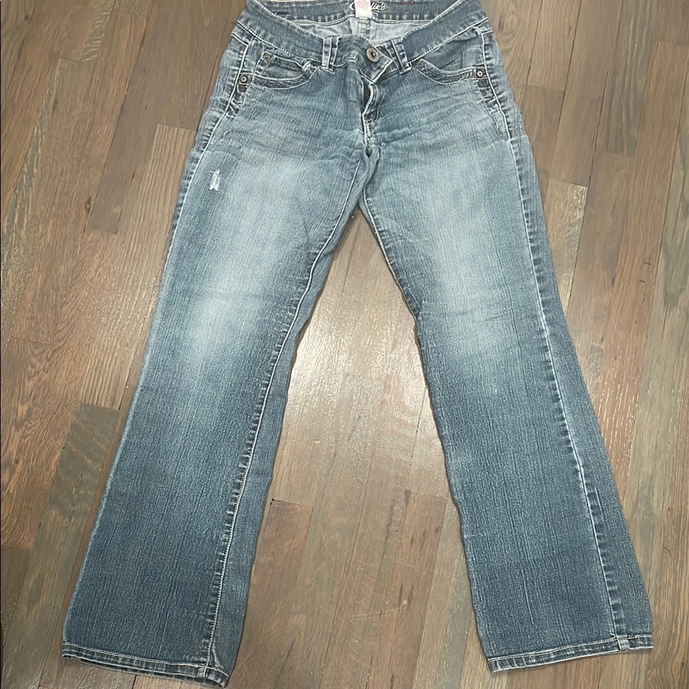 Candie's Blue Flare Wide Leg Jeans